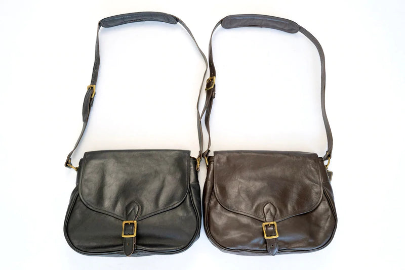 INCEPTION BY ACCEL COMPANY "SIZE MEDIUM" HORSEHIDE MAIL BAG
