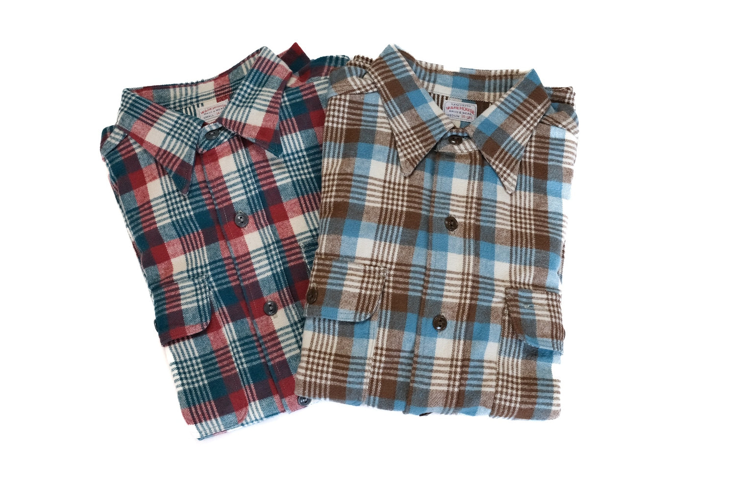 Warehouse Co. LOT.3104 Type D Selvage Flannel Workshirt