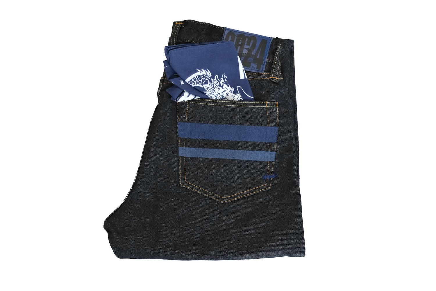 Momotaro 15.7oz "Year Of The Dragon" Left-Hand Denim (Modern Straight fit)