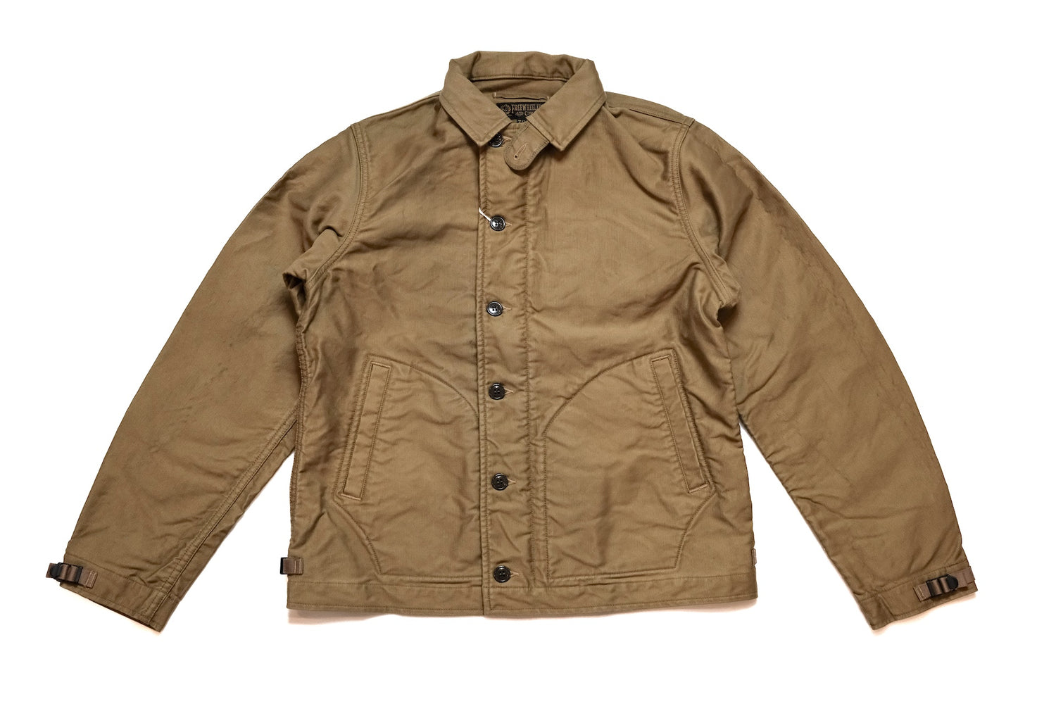 Freewheelers "Deck Worker" Jacket (Khaki Beige)
