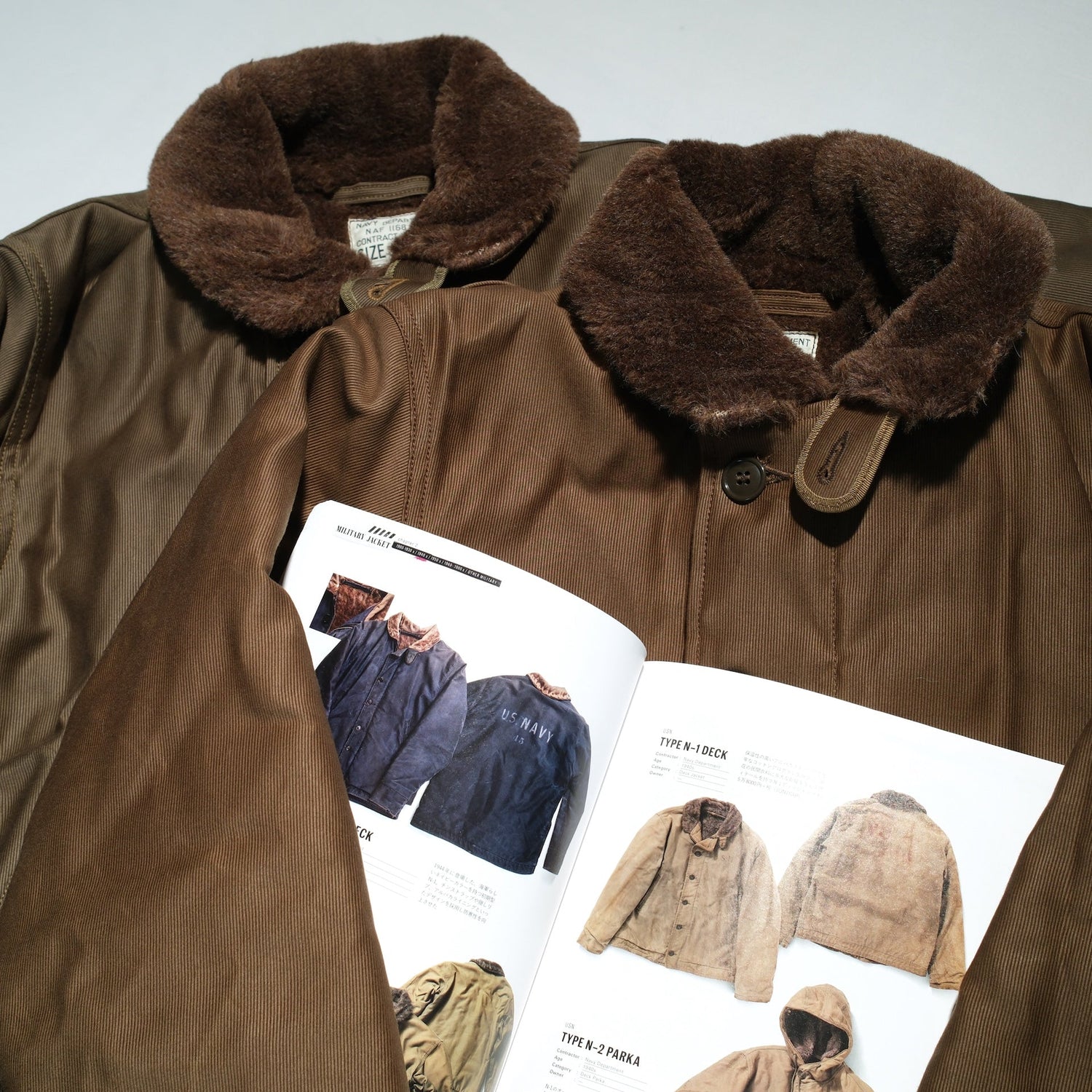 Freewheelers N-1 1940s Naval Deck Jacket