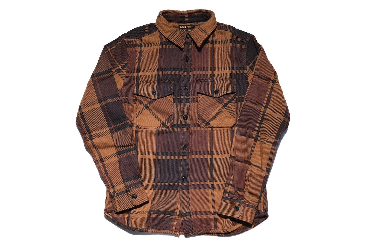 UES 15.5oz Ultra-Heavyweight Flannel Utility Workshirt (Autumn Leaf)