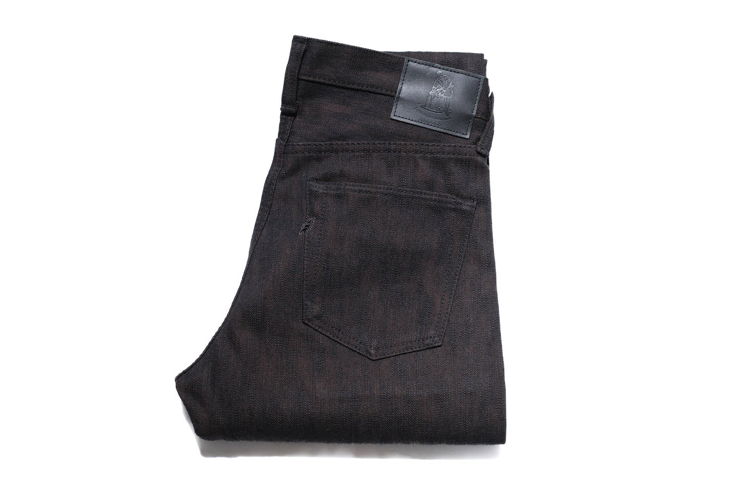 Pure Blue Japan 15oz "Black X Persimmon" Extra Slub Denim