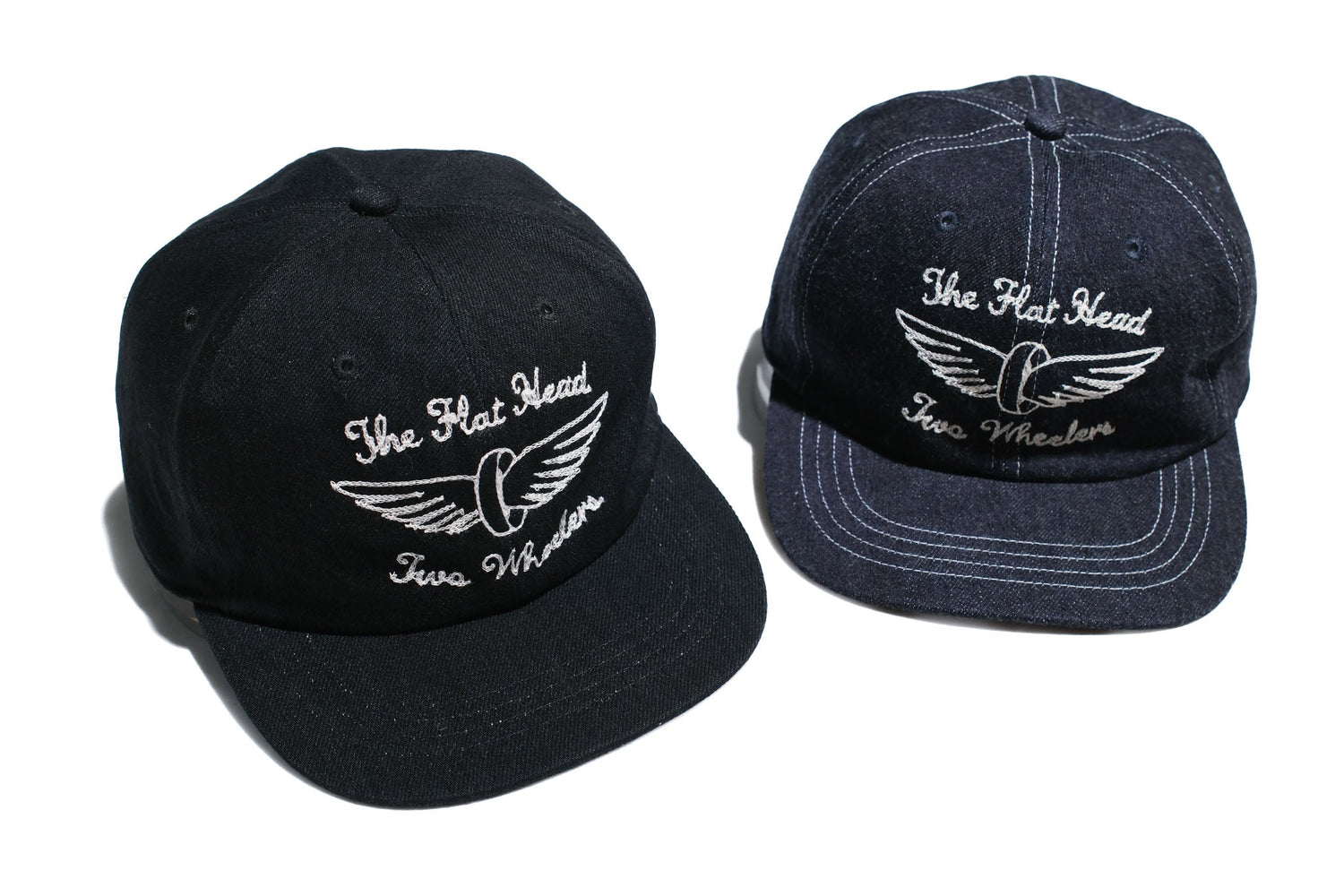 The Flat Head "Flying Wheel" Trucker Cap