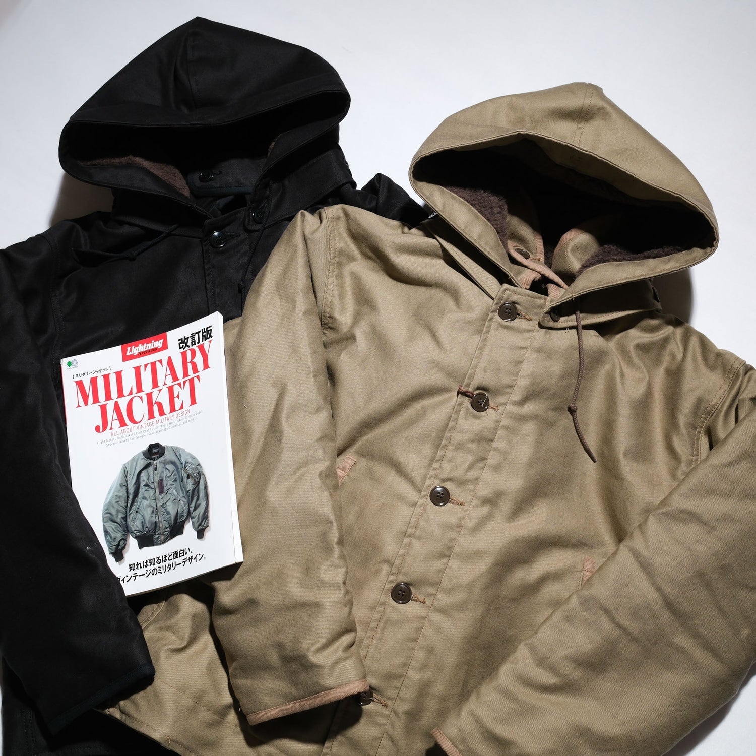 Stevenson Overall Co. Heavyweight Jungle Cloth "Navigateur" Hooded Deck Jacket