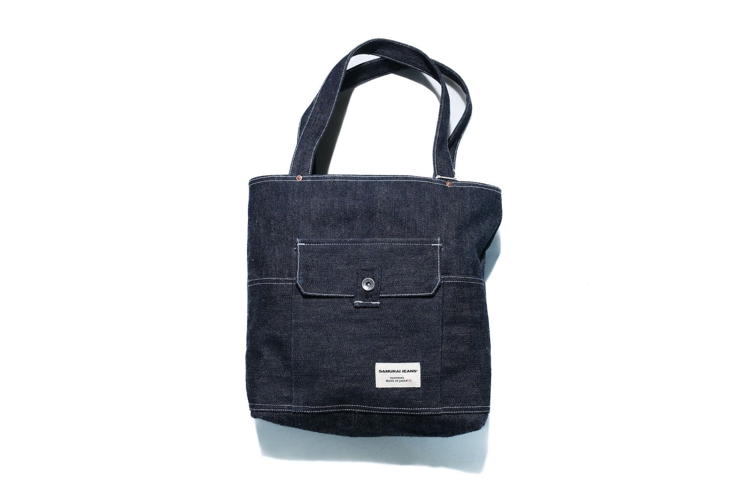 Samurai 19oz "Multi-Functional" Indigo Dyed Denim Tote Bag