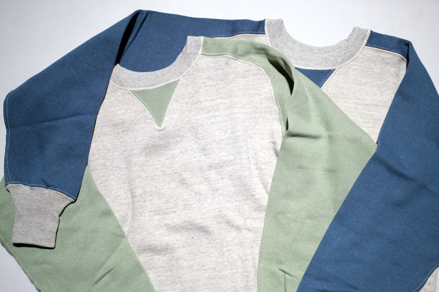 John Gluckow X Warehouse Co. 10oz Loopwheeled "Two-Toned Freedom" Sweatshirt