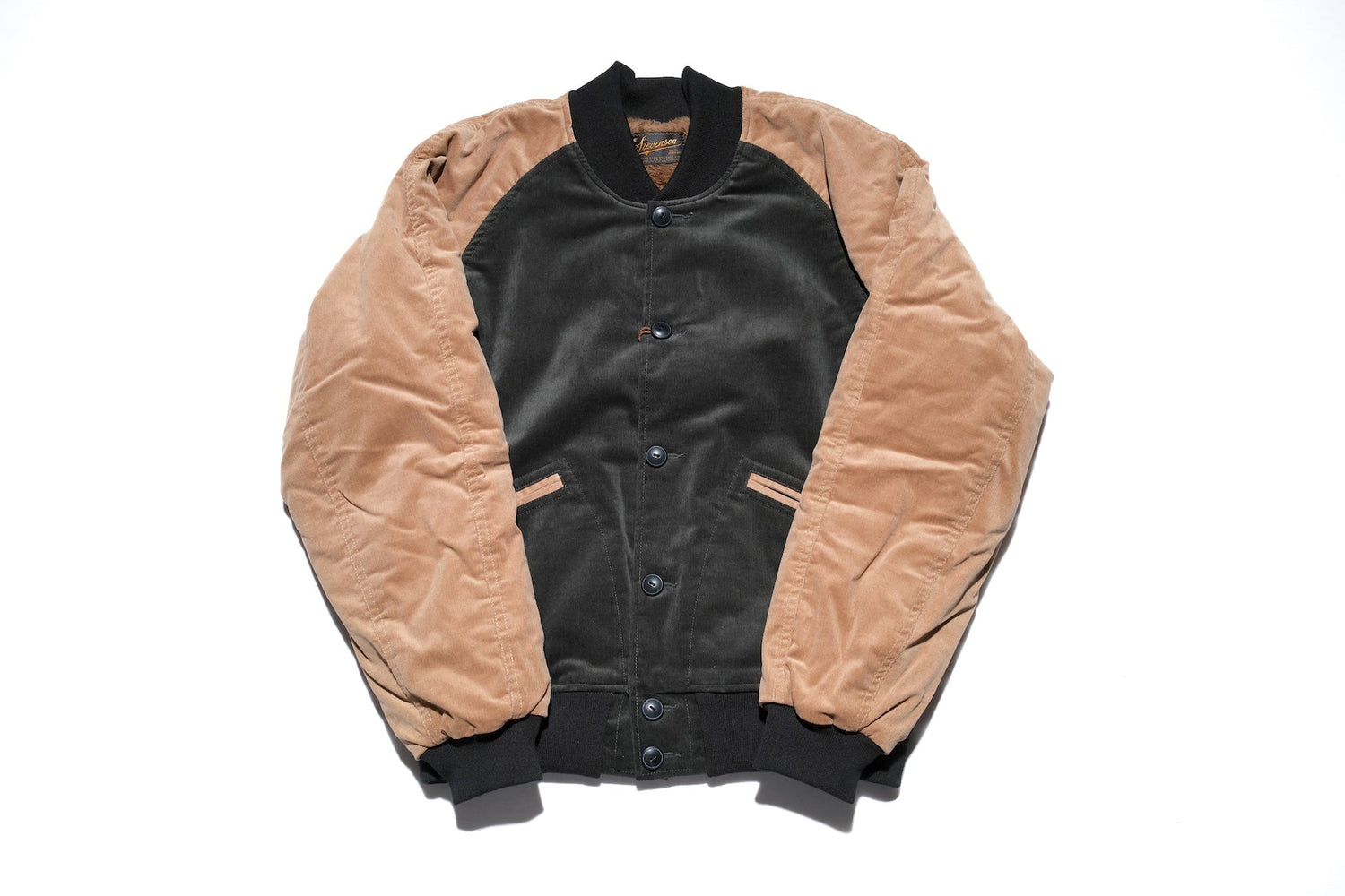 Stevenson Overall Co. “Golden Era Athletic” Classic Varsity Jacket (Forest Green)