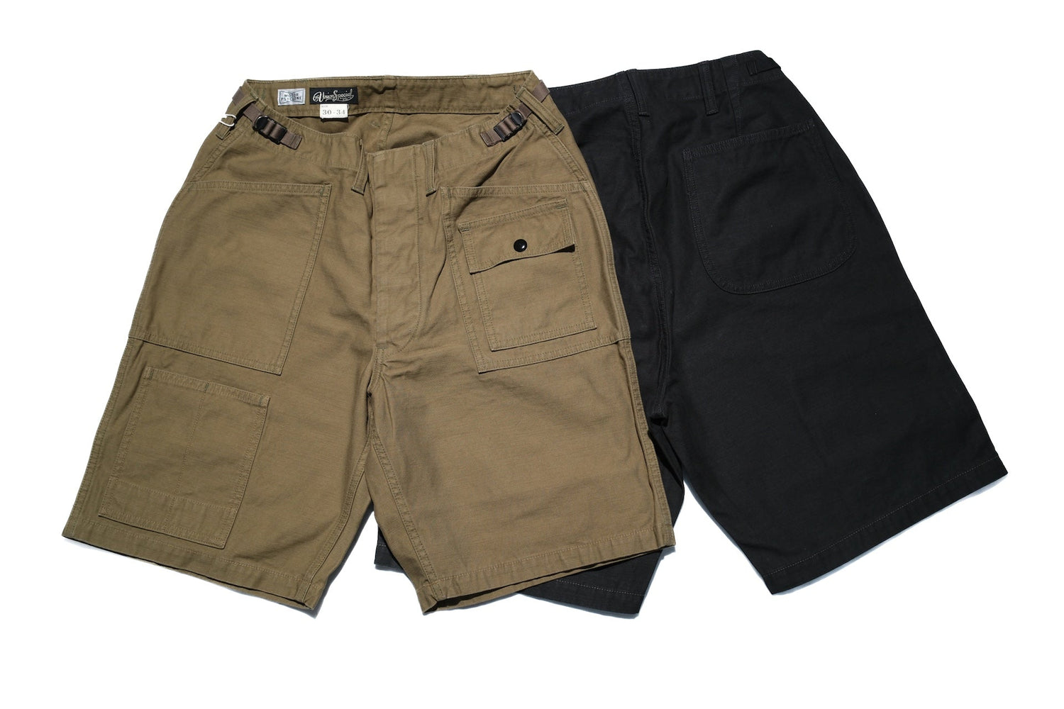 Freewheelers “GRUNTS” Back Satin Cut-Length Trousers