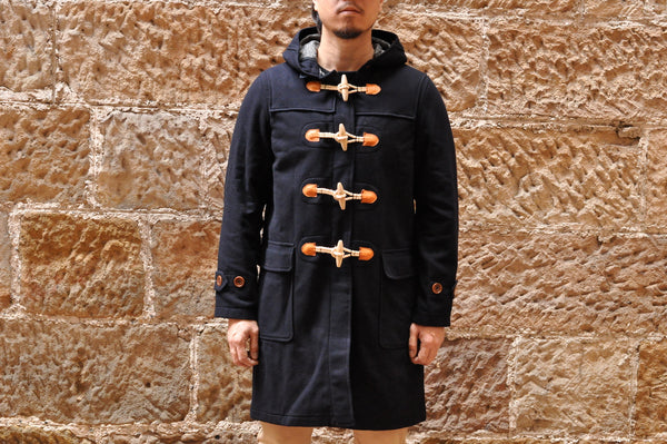 [COVERNAT]★WOO DUFFLE COAT Covernat Unisex Wool Duffle Coat Charcoal | Coats for Women
