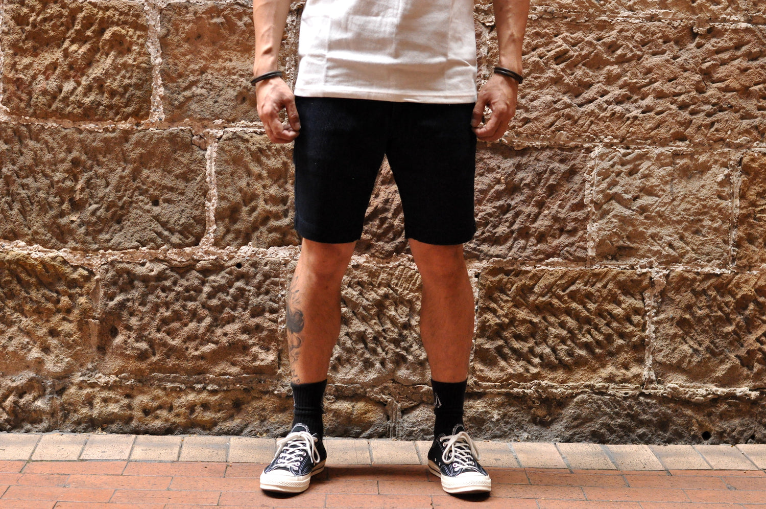 JAPAN BLUE INDIGO DOTTED SASHIKO SHORTS