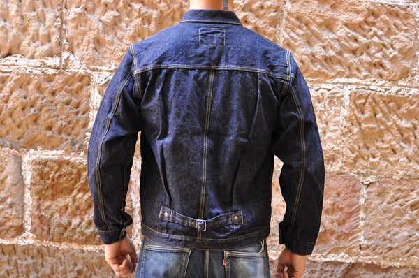 FULL COUNT 13.7OZ 'T-BACK' TYPE 1 DENIM JACKET