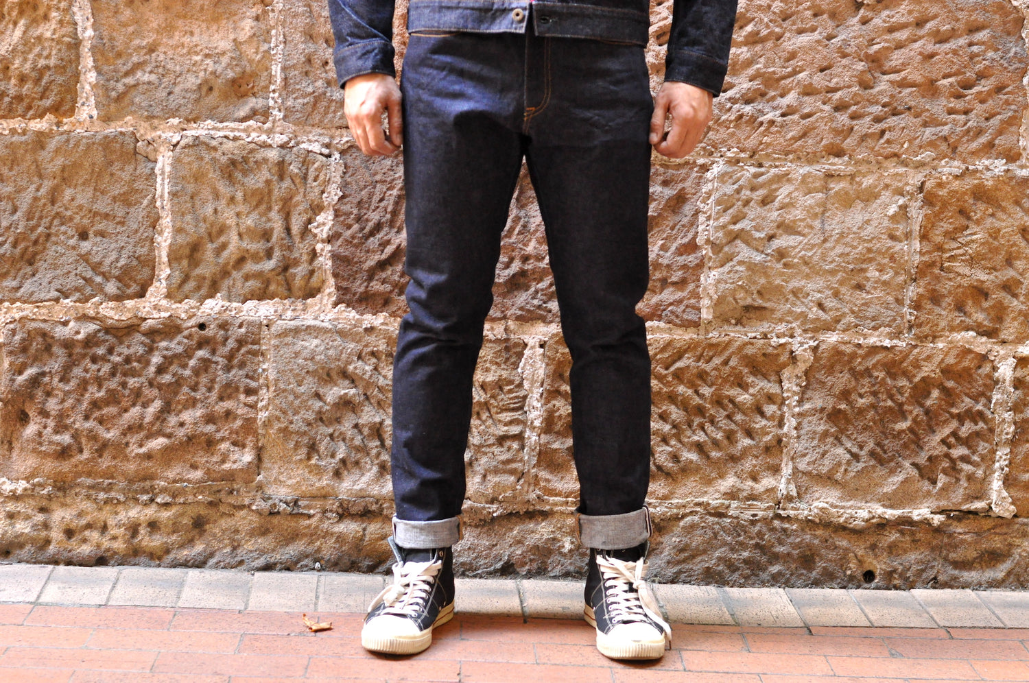 JAPAN BLUE J201 'CIRCLE' 14.8OZ DENIM