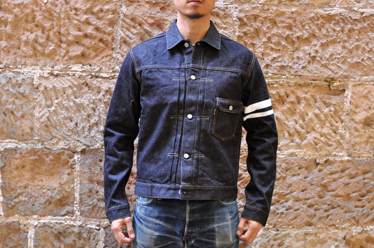 MOMOTARO 15.7OZ TYPE 1 DENIM JACKET