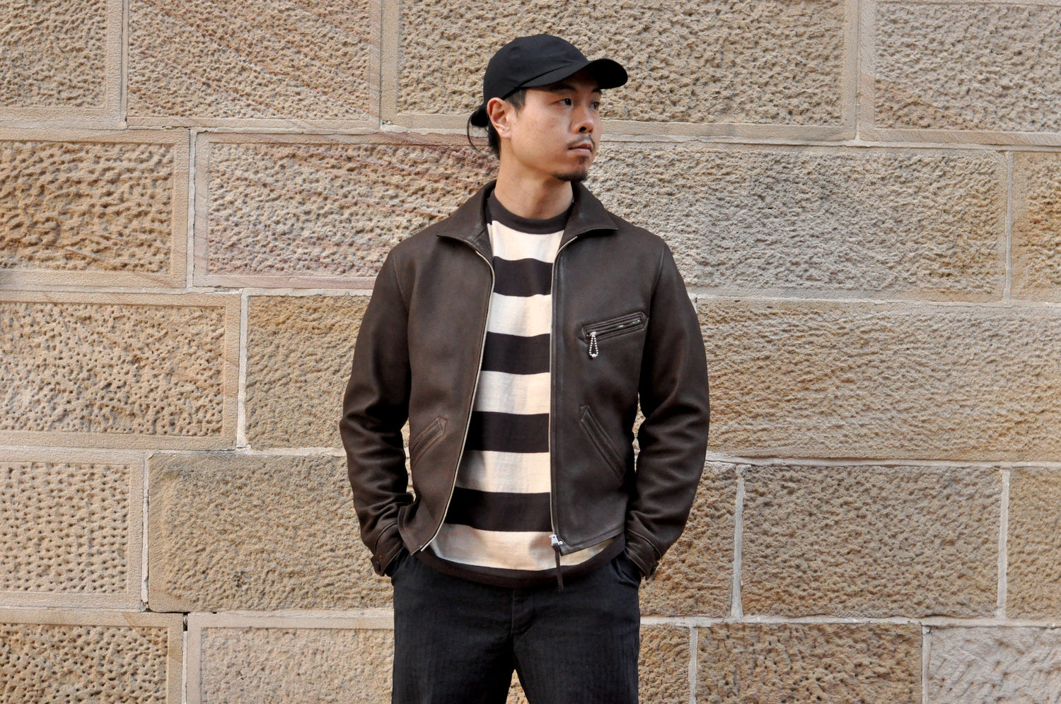 Freewheelers “Bodie" Deerskin Sports Jacket