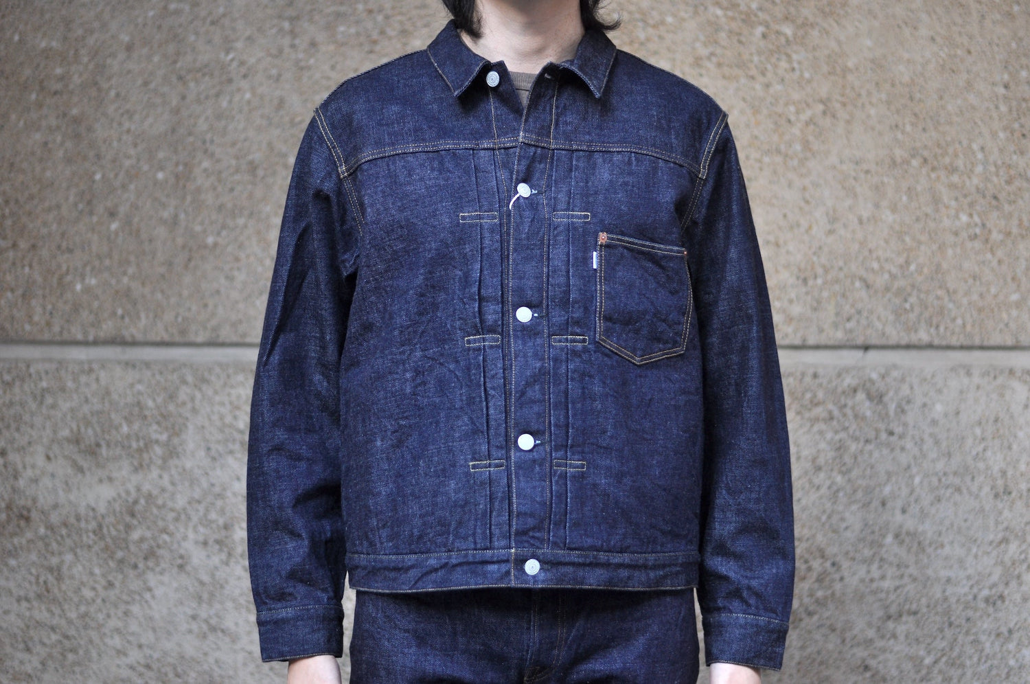 Omoto Denim 13.5oz Indigo Dyed “Ultimate-Comfort” War-Mode Type 1 Denim Jacket