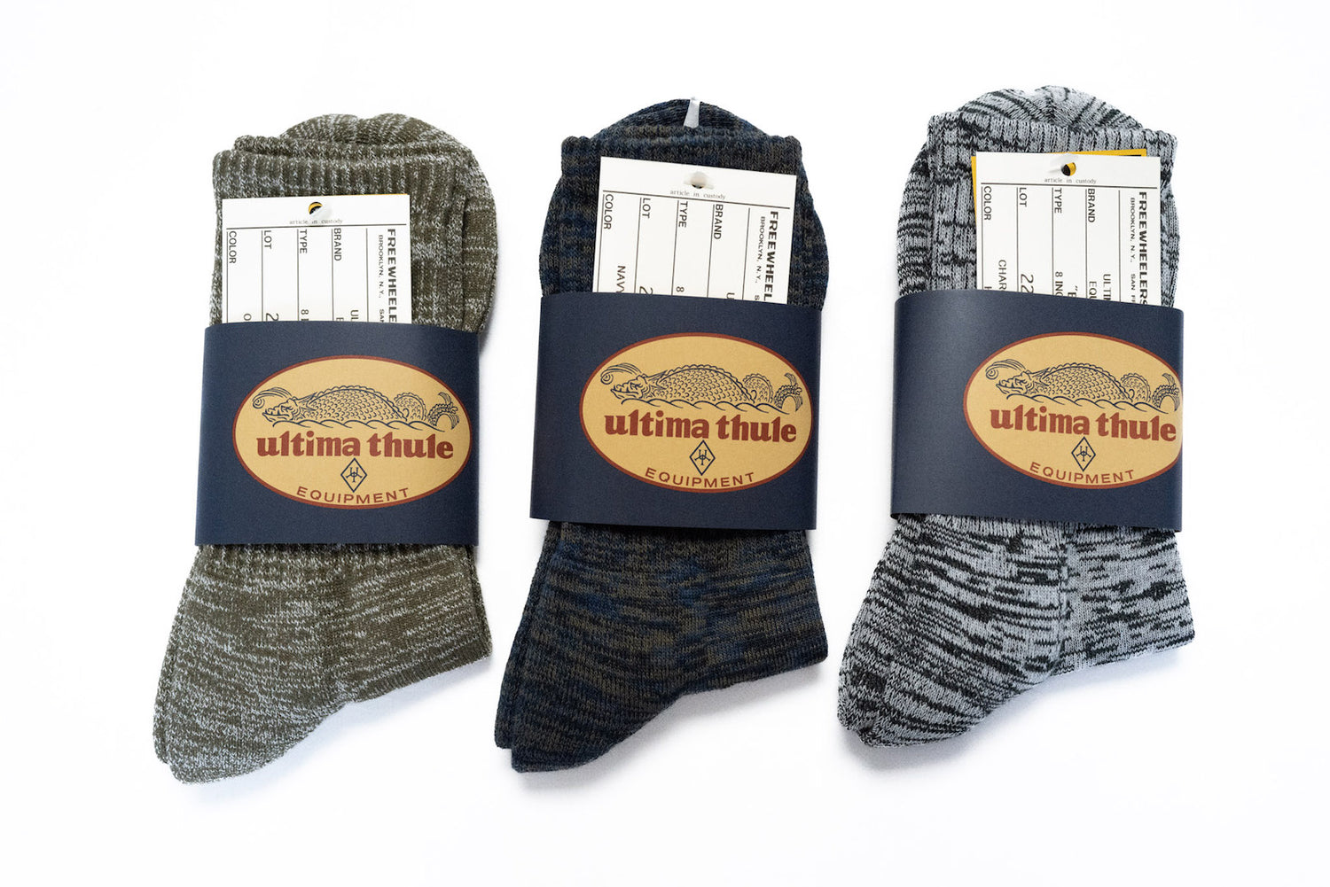 ULTIMA THULE BY FREEWHEELERS "BARLOW" LONG SOCKS