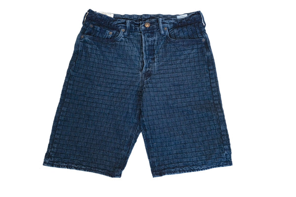 w36 STUDIO DARTISAN AJIRO DENIM ショートパンツ Studio D'Artisan 13oz Natural Indigo Dyed 