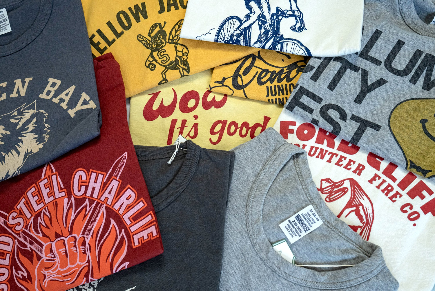 Warehouse 5oz Graphic Tubular Tees