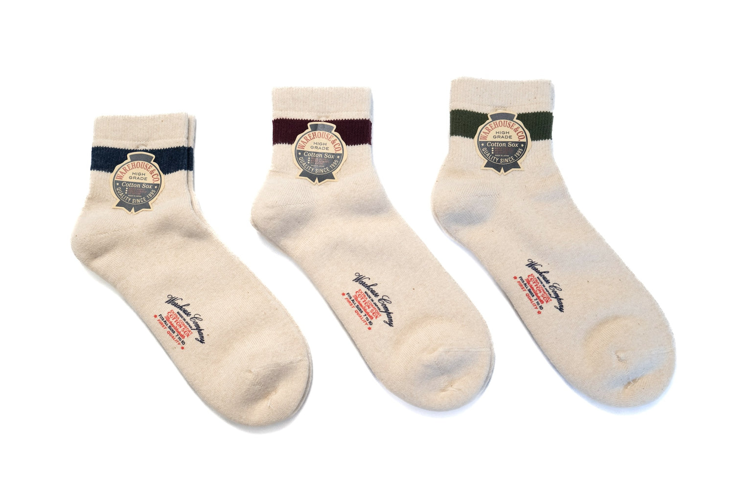 Warehouse "Cotton Pile" Short Socks
