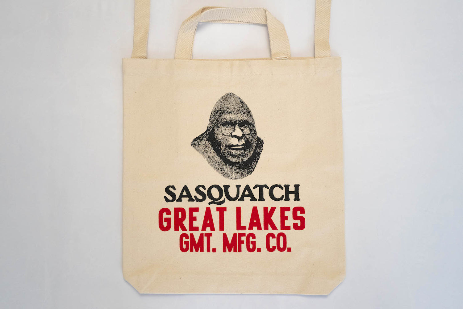 FREEWHEELERS "SASQUATCH" TWO-WAY CANVAS TOTE BAG