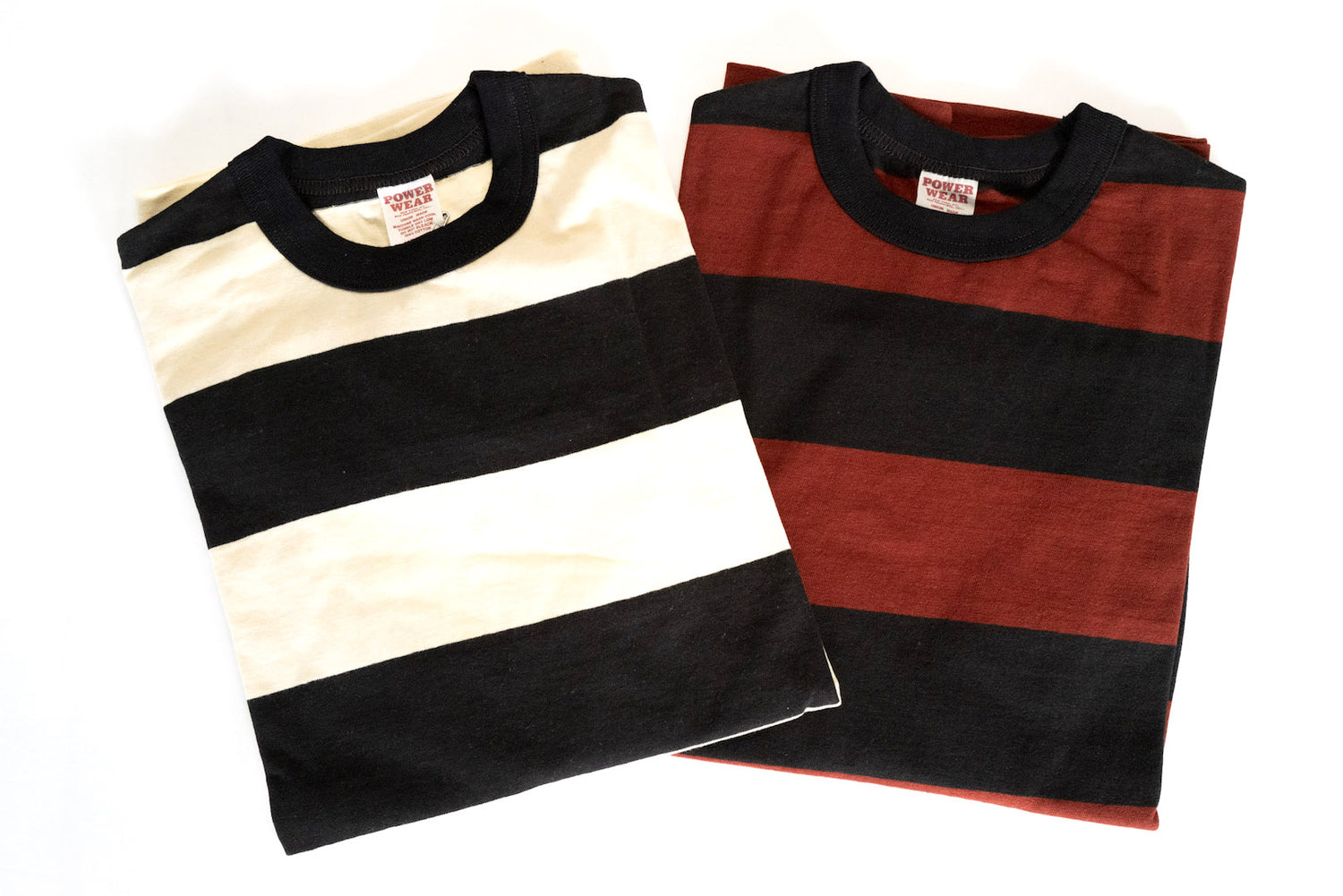 Freewheelers 6.2oz "Horizontal Striped" L/S Loopwheeled Tee