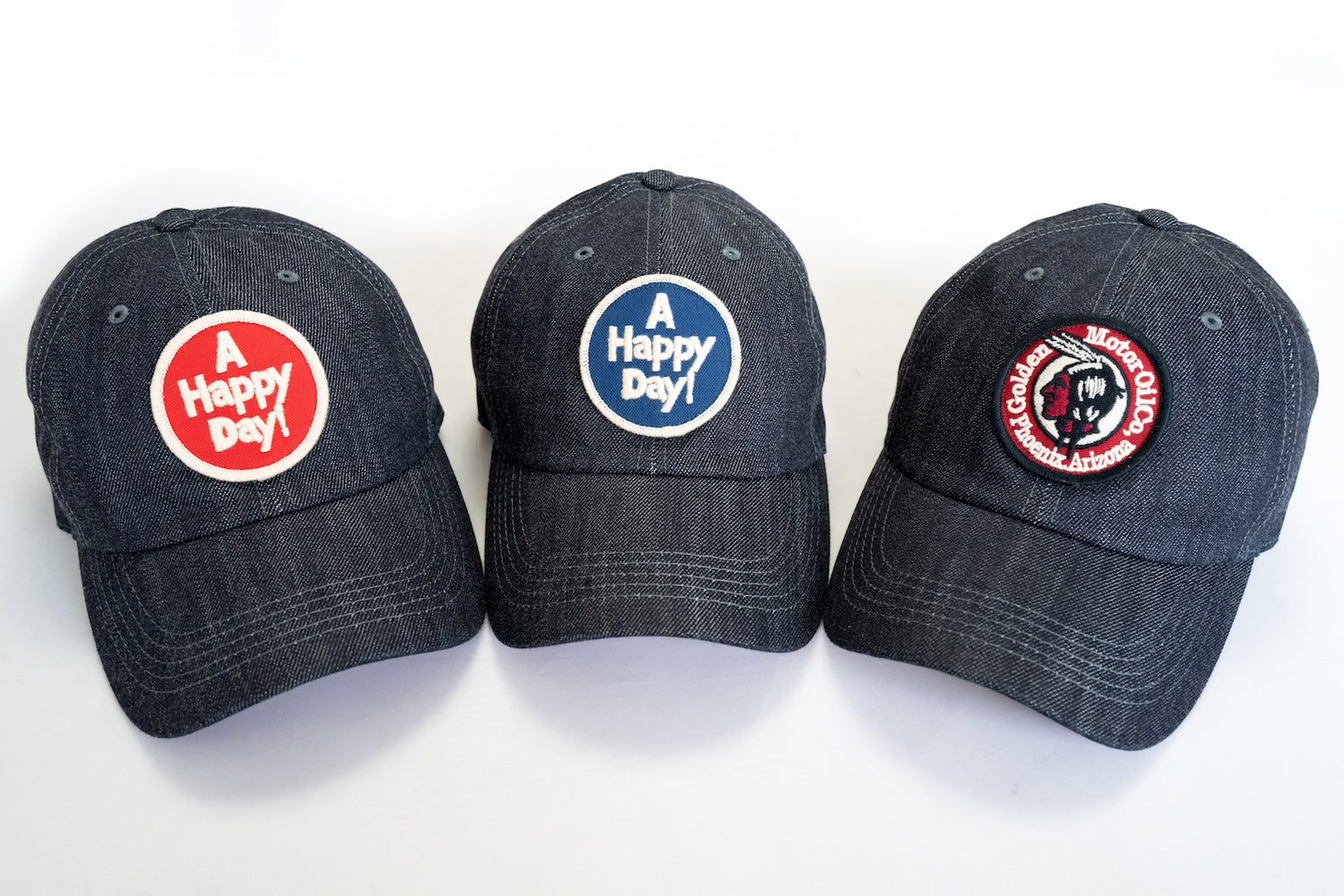 UES DENIM BASEBALL CAP