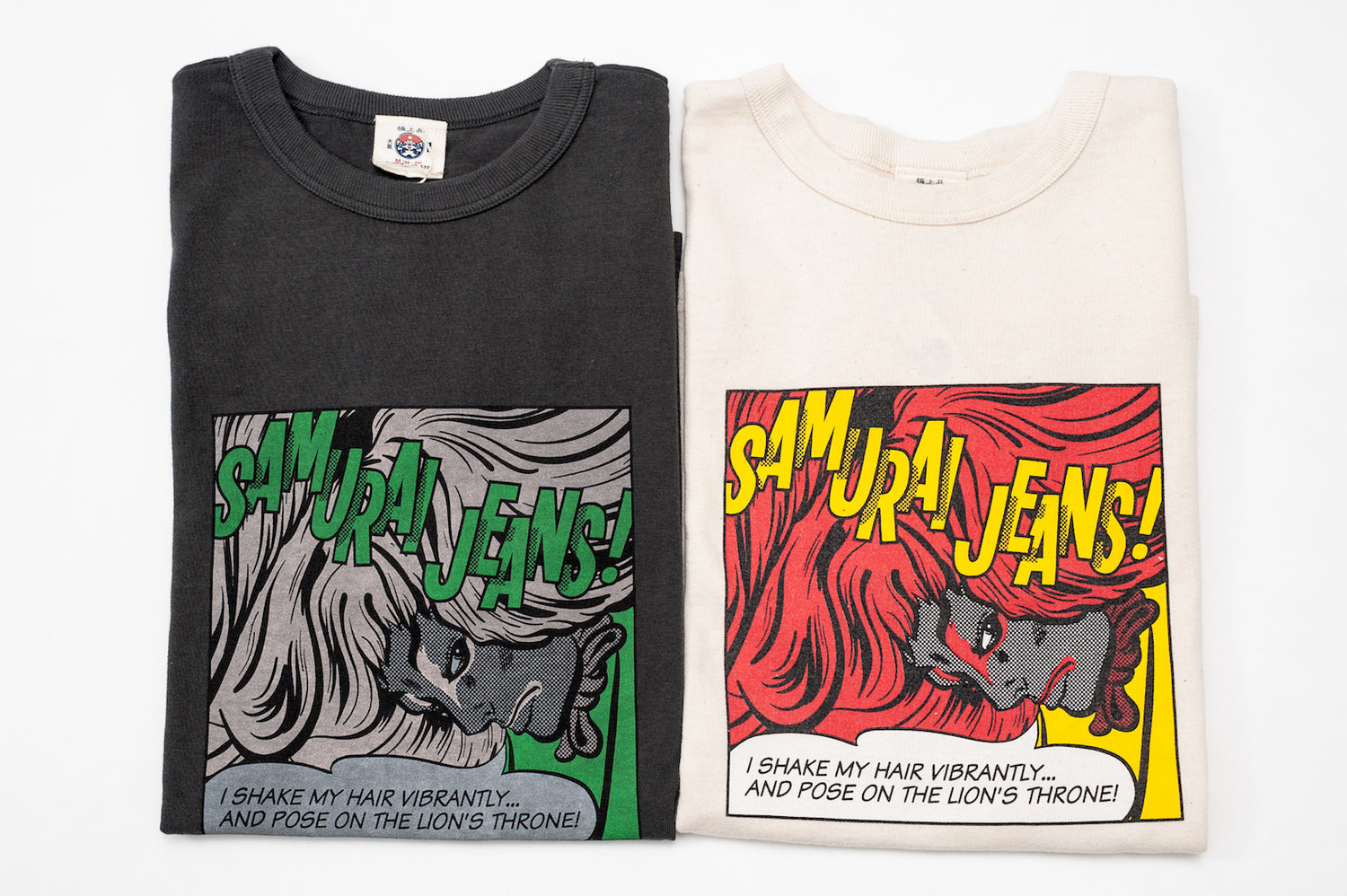 Samurai 7oz 'King of Lions' Loopwheel Tee