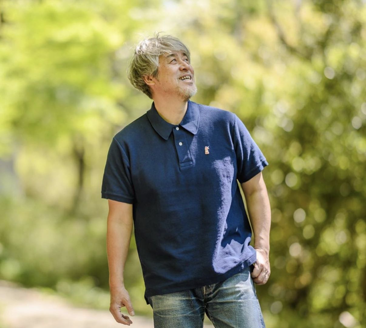 Boncoura Heavyweight Polo Shirt (Navy)