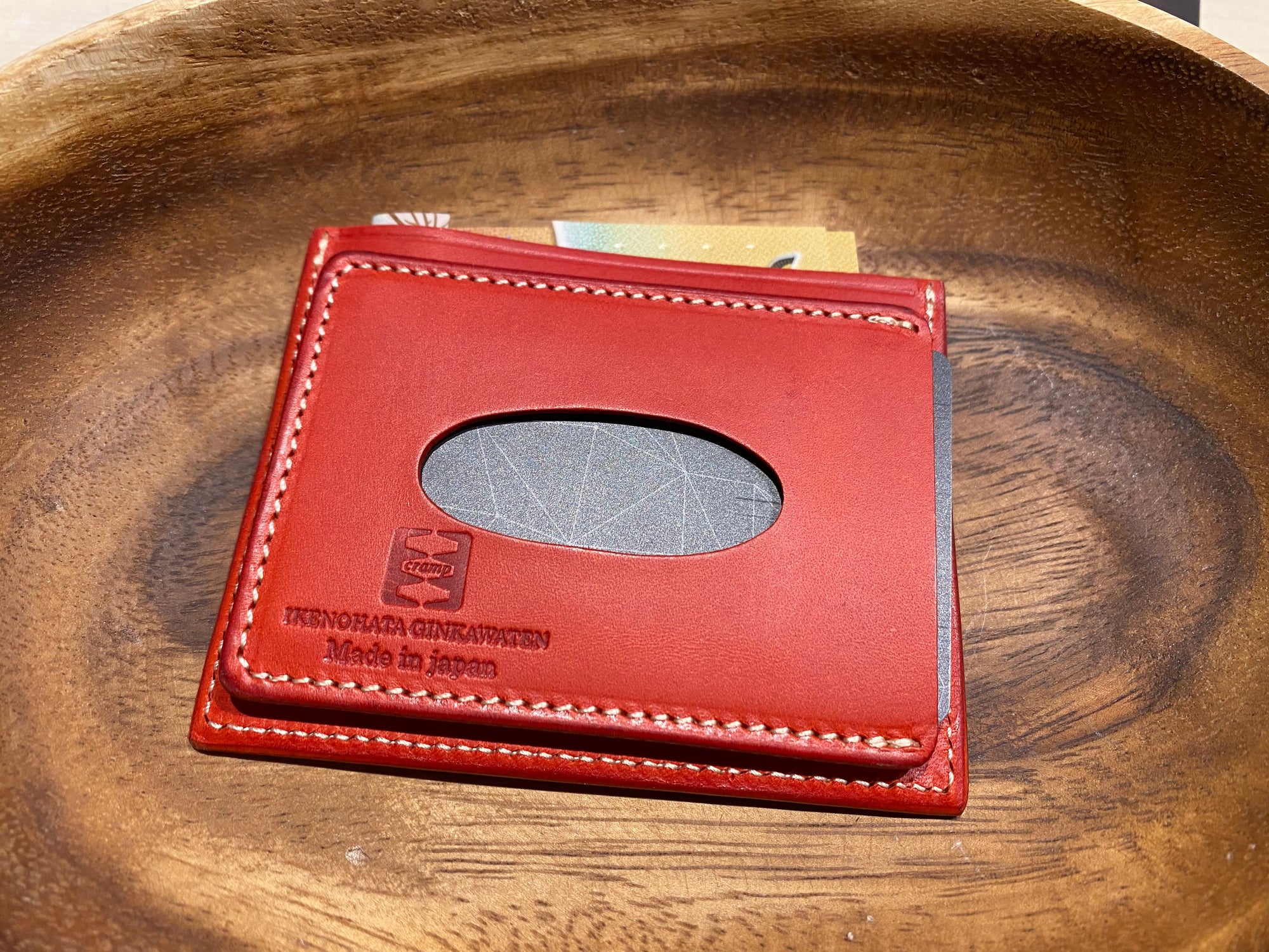 Cramp by Ginkawaten Full-Grain Cowhide Card Case