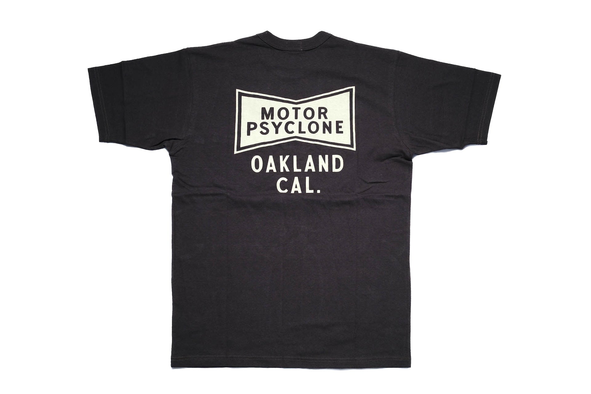 Freewheelers "Screaming Eagle" Loopwheeled Pocket Tee (Shady Black)