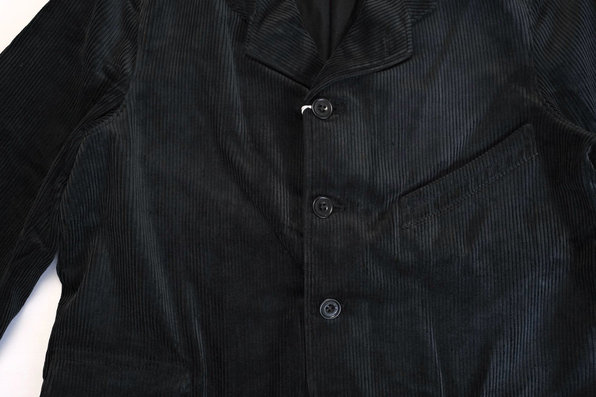 Freewheelers "Jackson" Corduroy Sack Coat (Black)