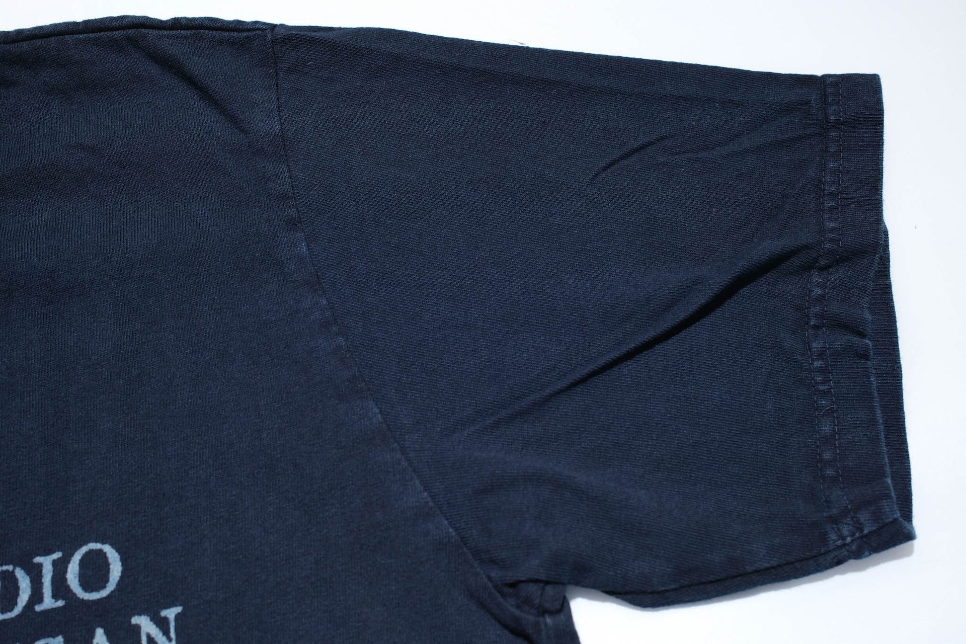 Studio D'Artisan 6oz "Denim Master" Natural Indigo Dyed Tee (Grand Indigo)