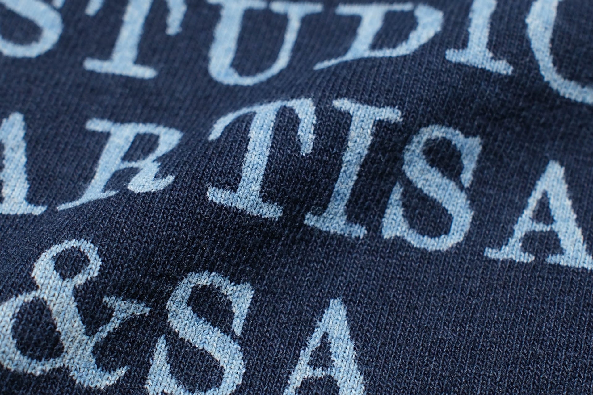 Studio D'Artisan 6oz "Denim Master" Natural Indigo Dyed Tee (Grand Indigo)