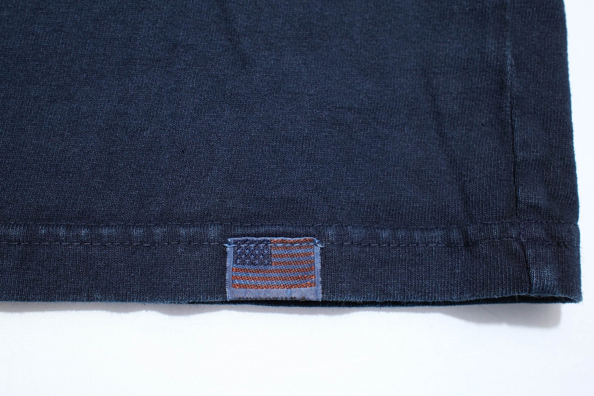 Studio D'Artisan 6oz "Denim Master" Natural Indigo Dyed Tee (Grand Indigo)