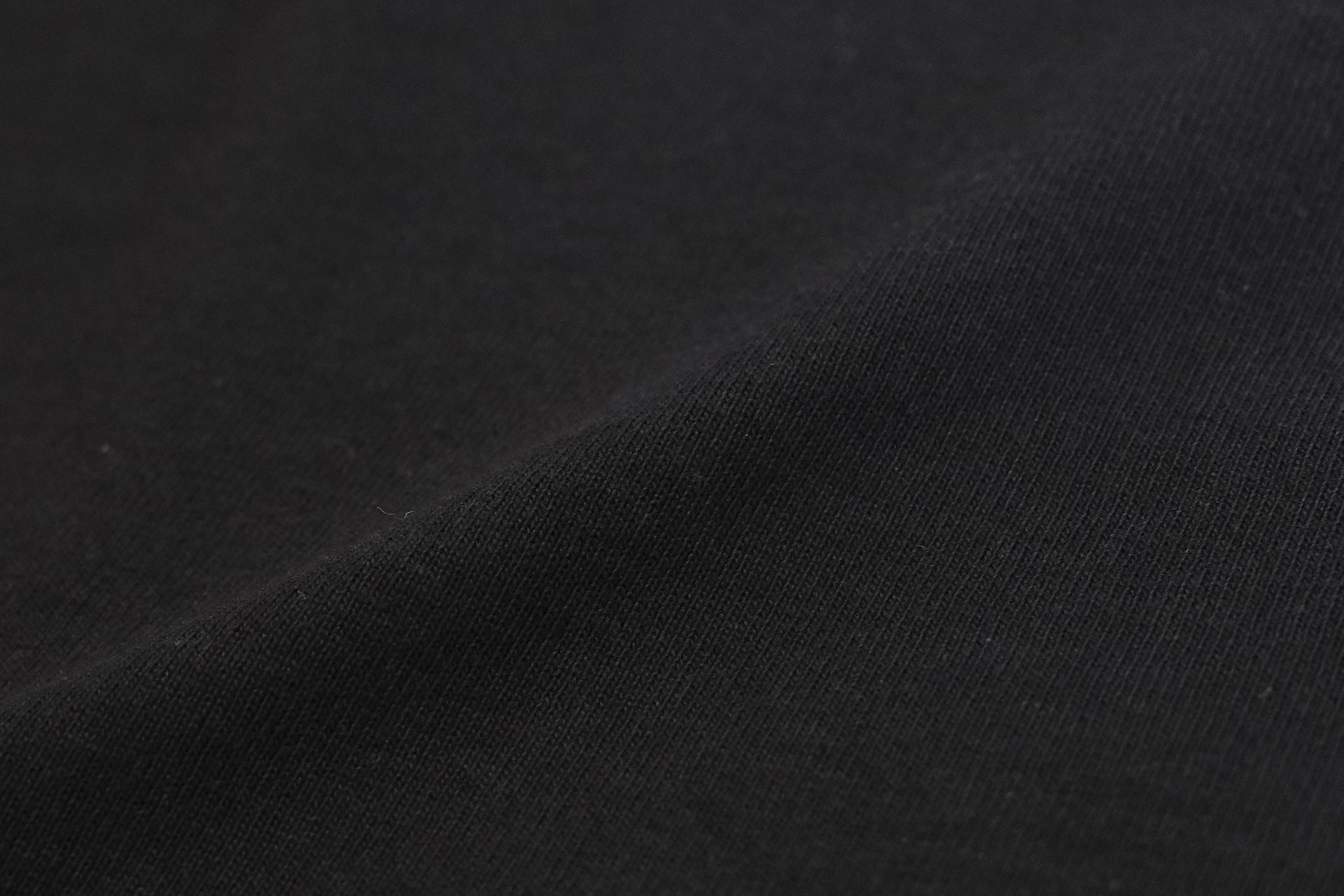 Denime X Warehouse 7oz "V-Inserted Crew Neck" Loopwheeled Tee (Black)