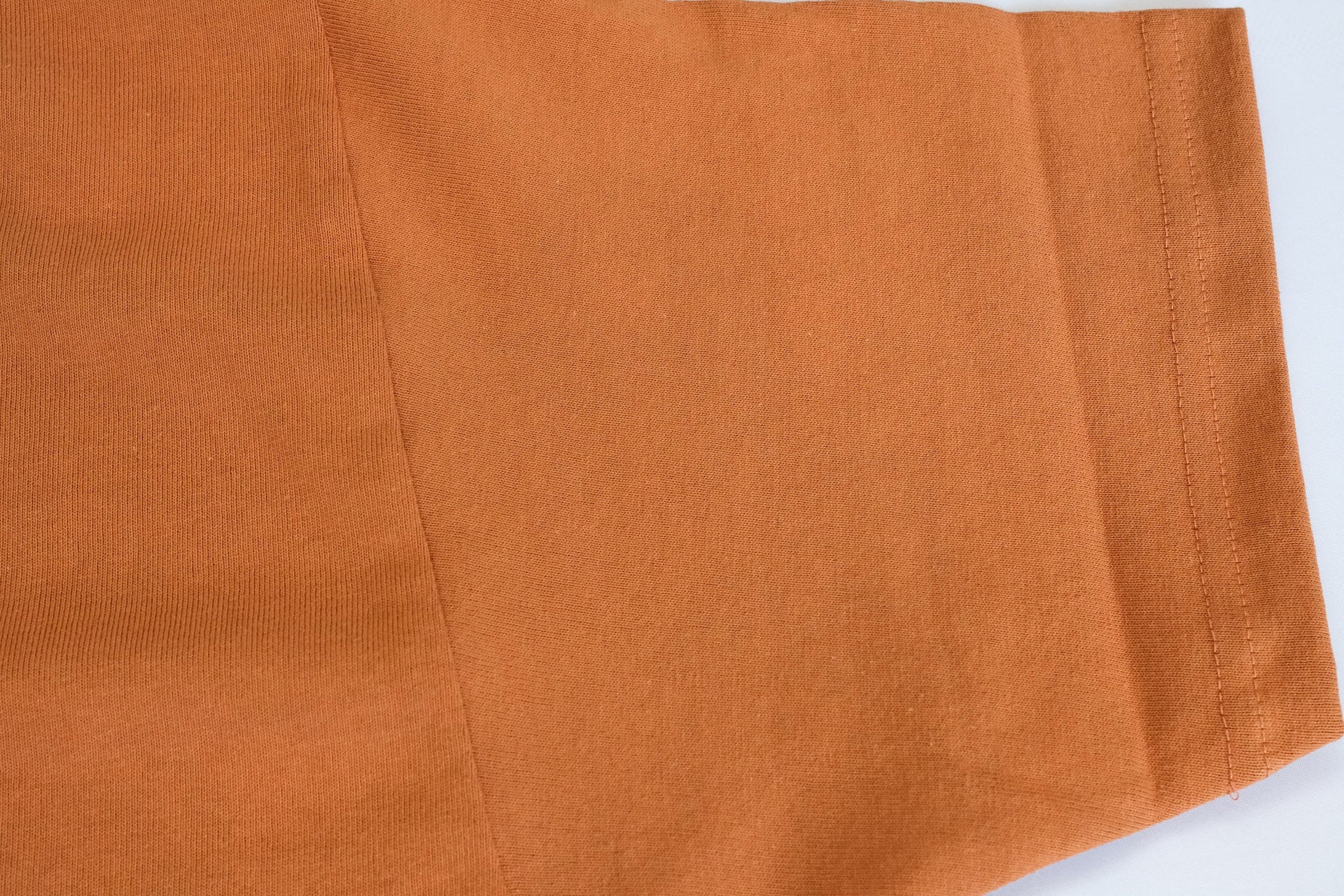 Denime X Warehouse 7oz "V-Inserted Crew Neck" Loopwheeled Tee (Brick)