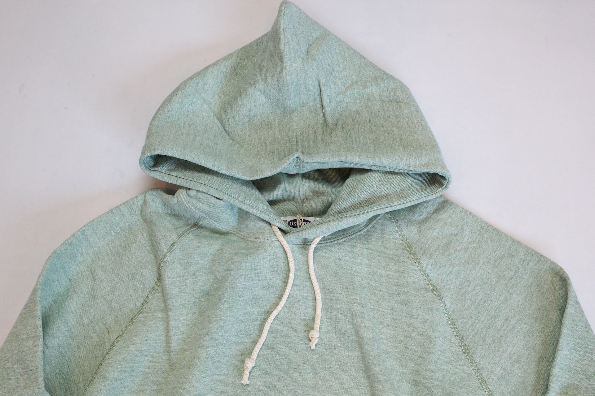 Denime X Warehouse Co. Lot.270 10oz Loopwheeled Pullover (Heather Green)