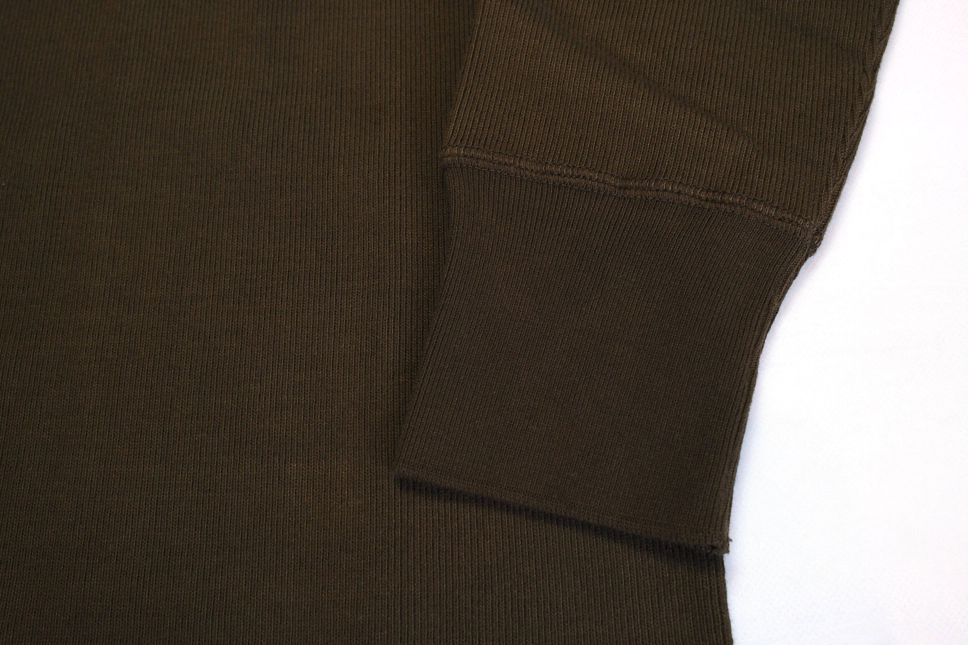 Freewheelers "Crew Neck Type" L/S Underwear (Dark Olive)