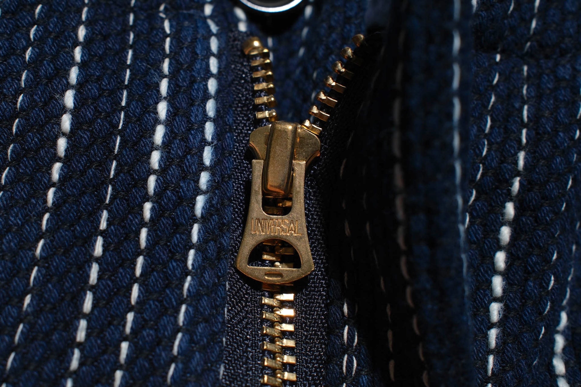 Studio D'Artisan 13oz Indigo Dyed "Rain Kasuri Sashiko" Trousers (Relaxed Tapered fit)