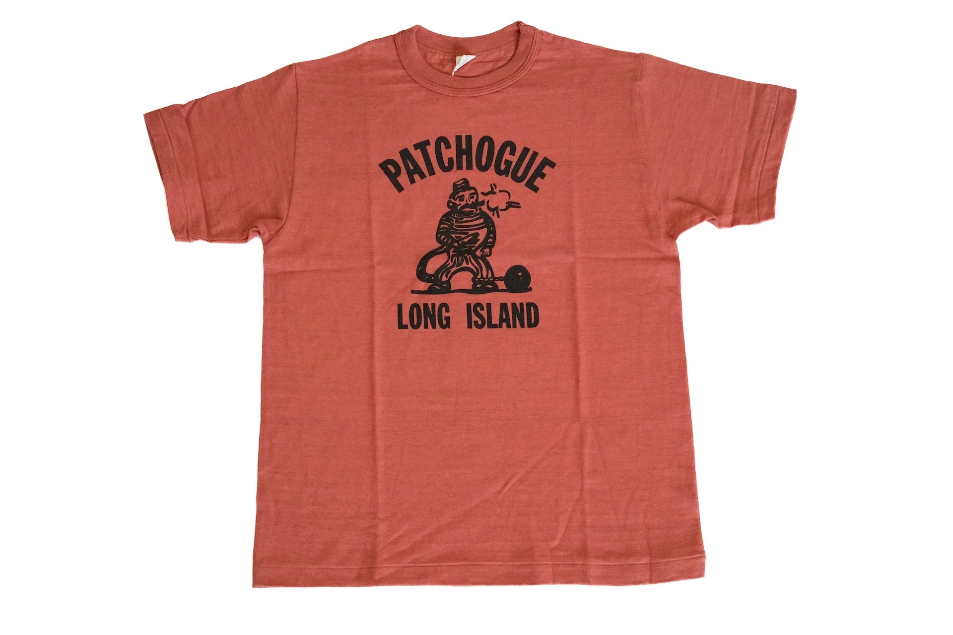 Warehouse "Patchogue" 'Bamboo Textured' Tee (Salmon)