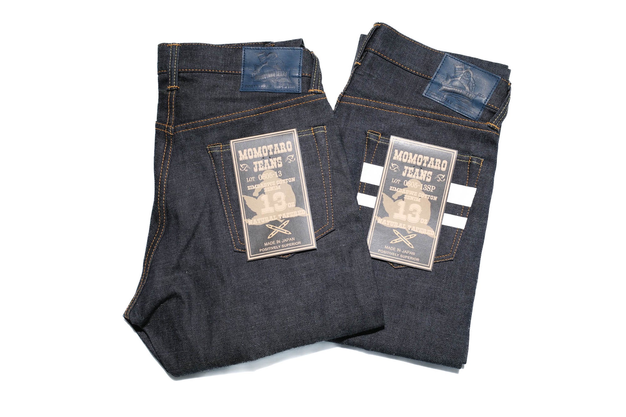 MOMOTARO JEANS 13oz 0605-13SP Denim (Straight Tapered Fit)