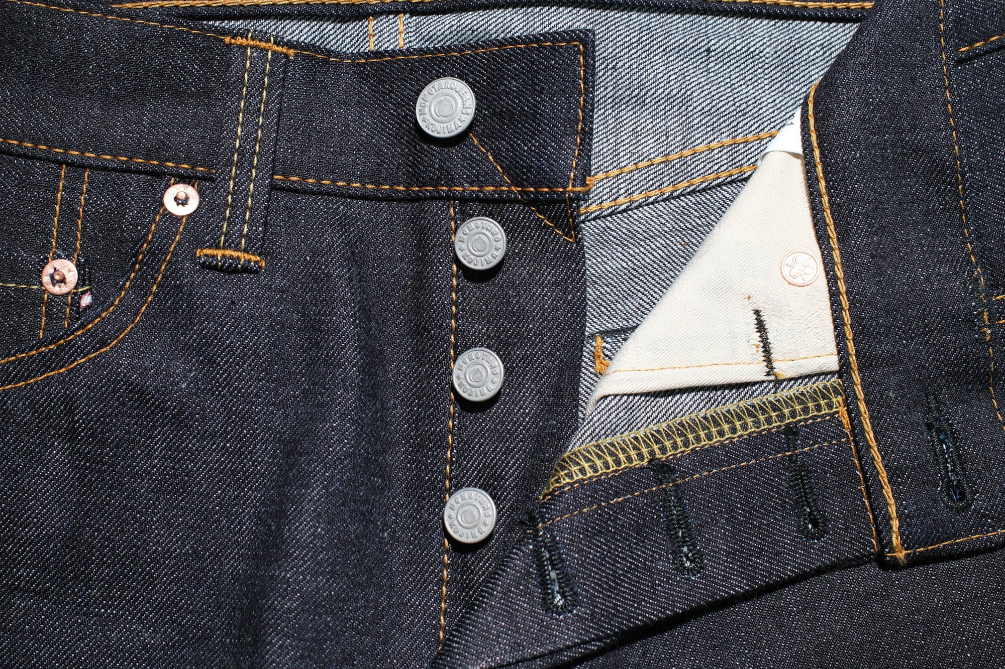 MOMOTARO JEANS 13oz 0605-13SP Denim (Straight Tapered Fit)