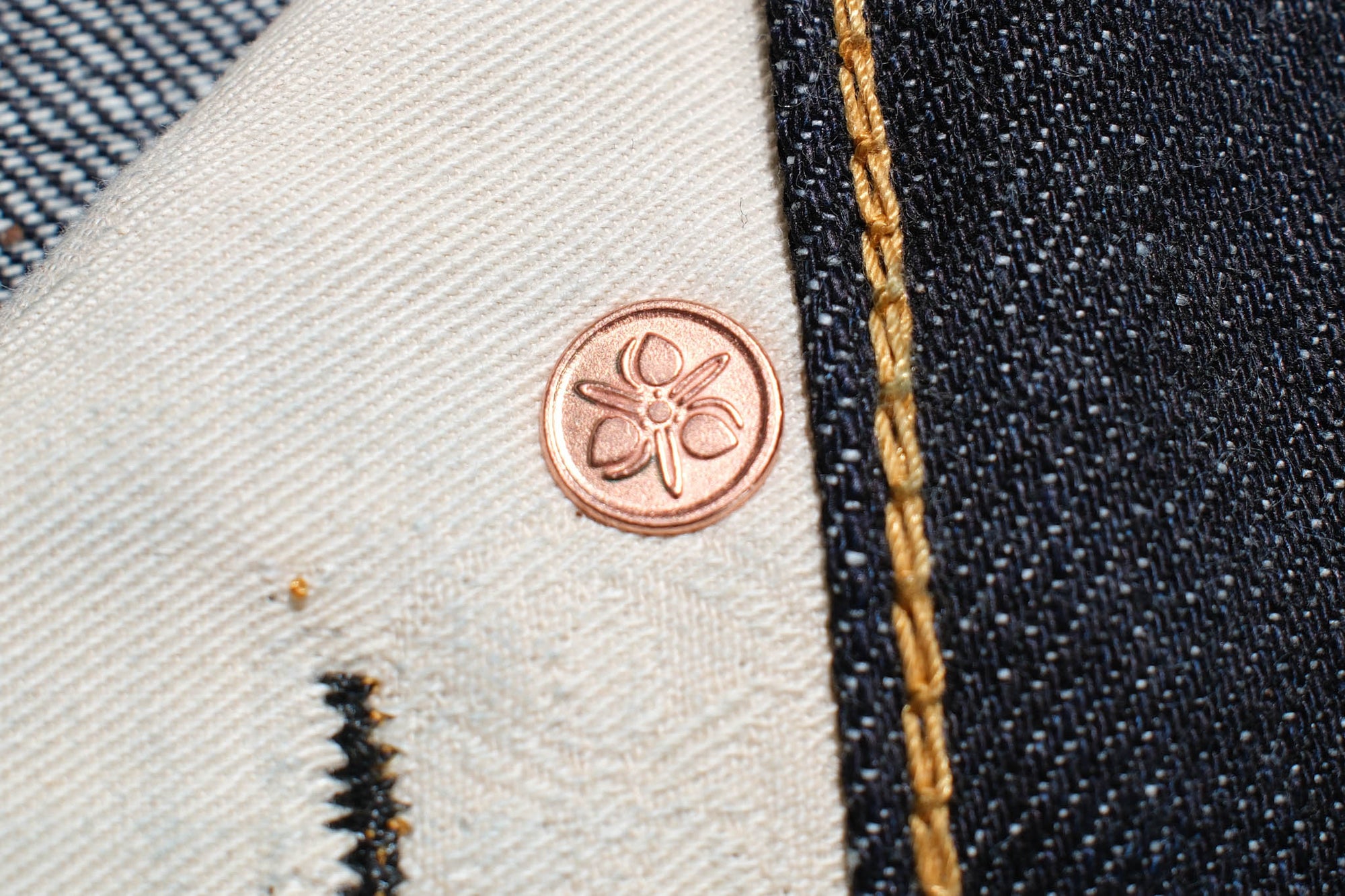 MOMOTARO JEANS 13oz 0605-13 Denim (Straight Tapered Fit)