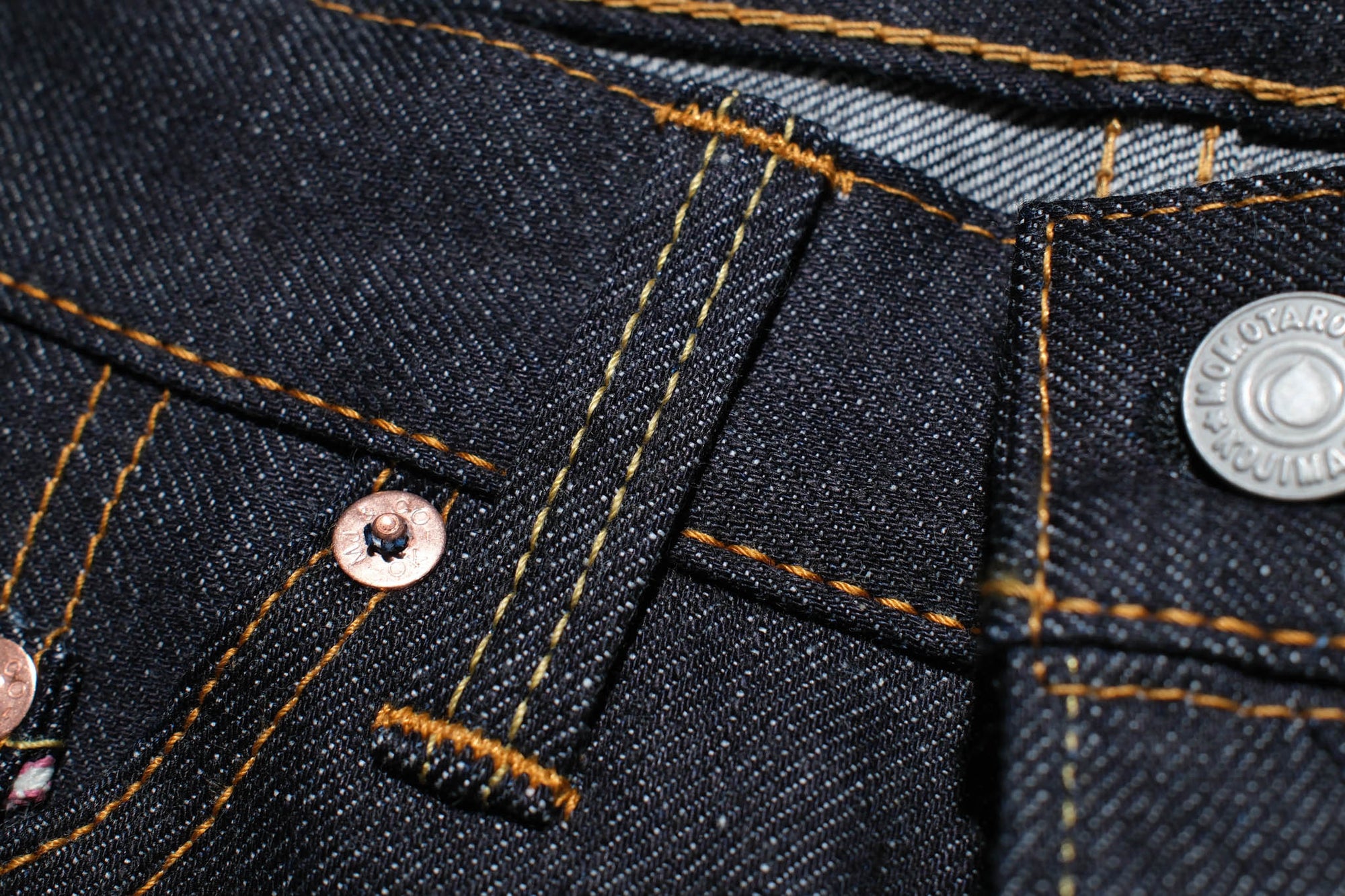 MOMOTARO JEANS 13oz 0605-13SP Denim (Straight Tapered Fit)