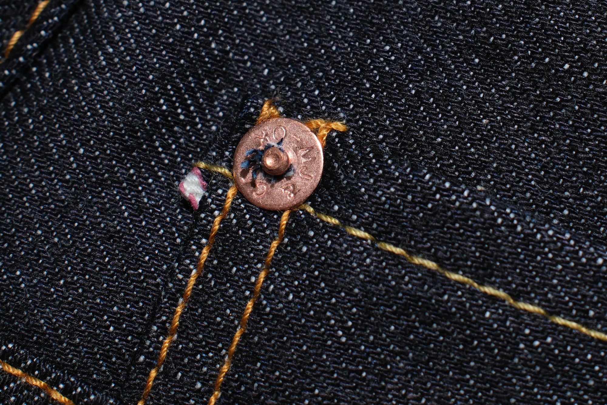 MOMOTARO JEANS 13oz 0605-13 Denim (Straight Tapered Fit)