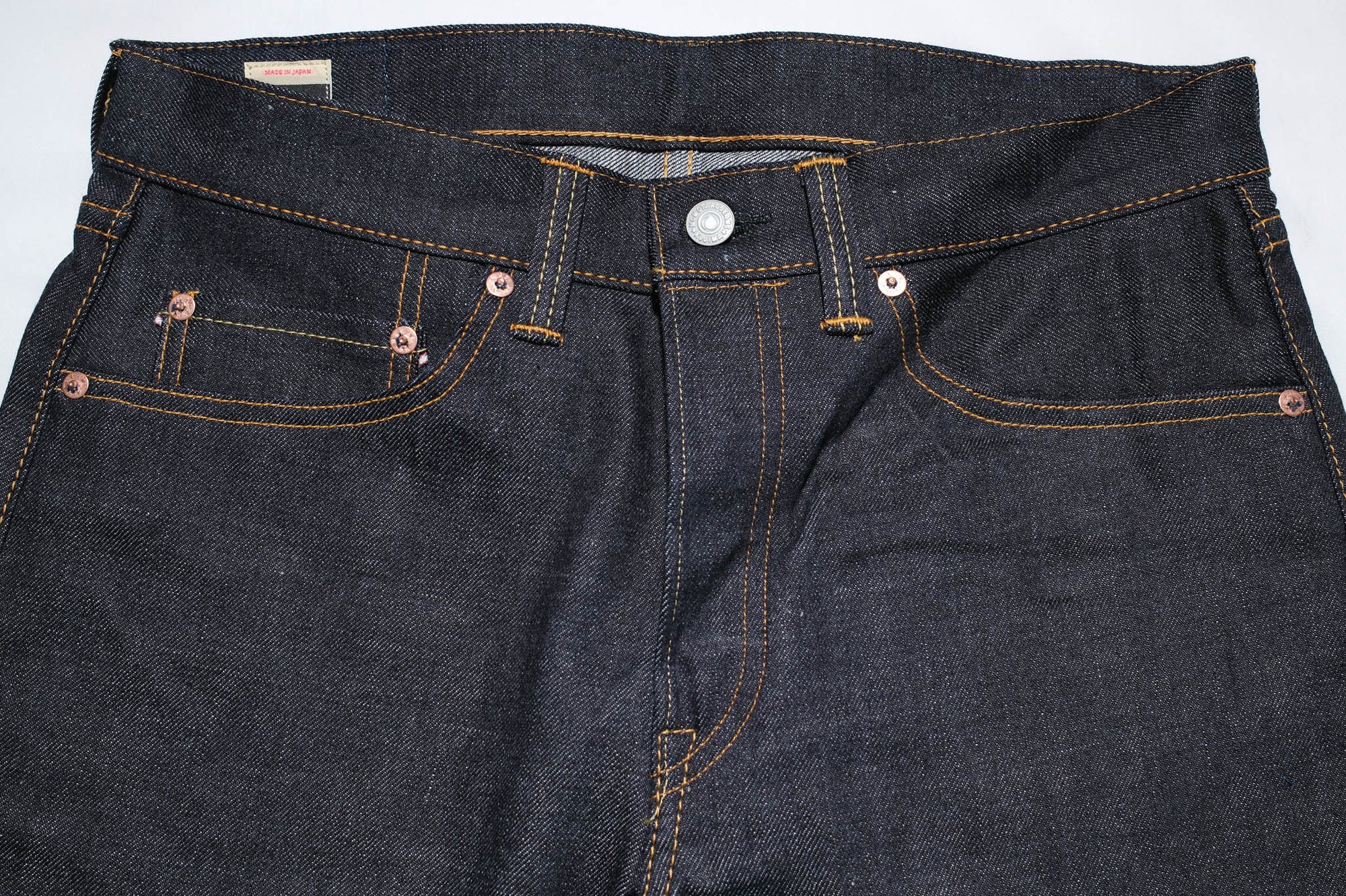 MOMOTARO JEANS 13oz 0605-13 Denim (Straight Tapered Fit)
