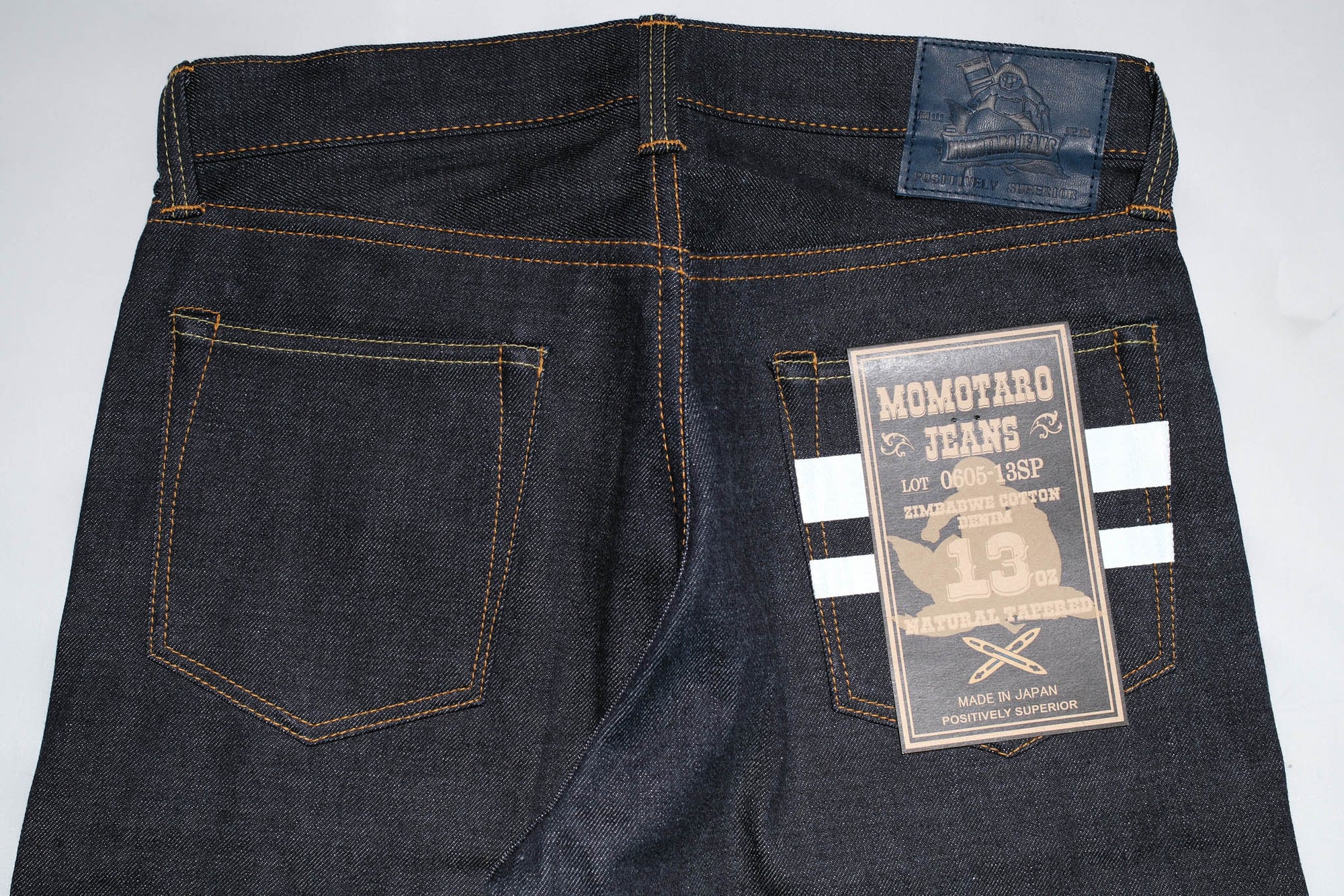 MOMOTARO JEANS 13oz 0605-13SP Denim (Straight Tapered Fit)