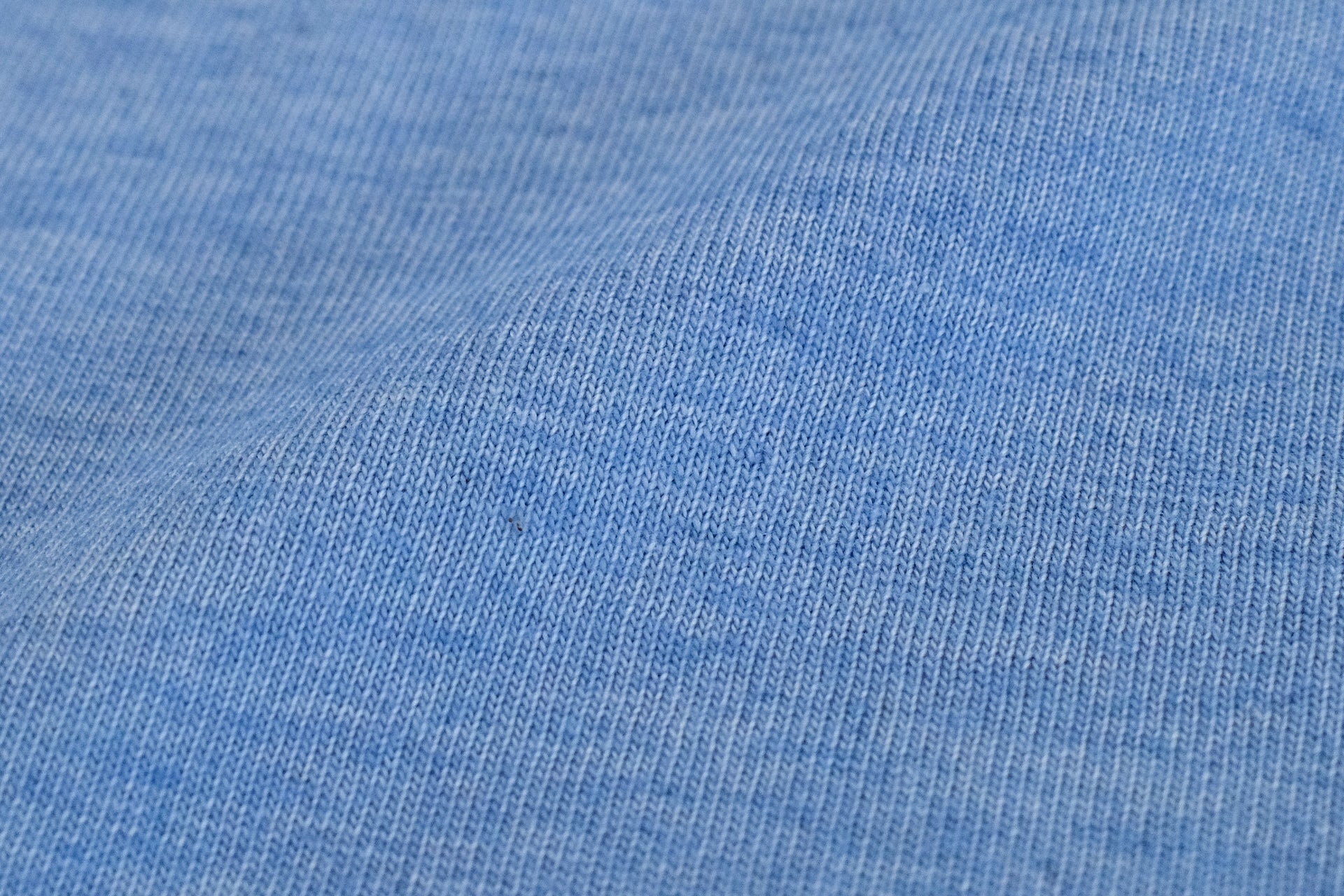 Pure Blue Japan 6.5oz "Signature" Indigo Dyed L/S Tee (Icy Indigo)