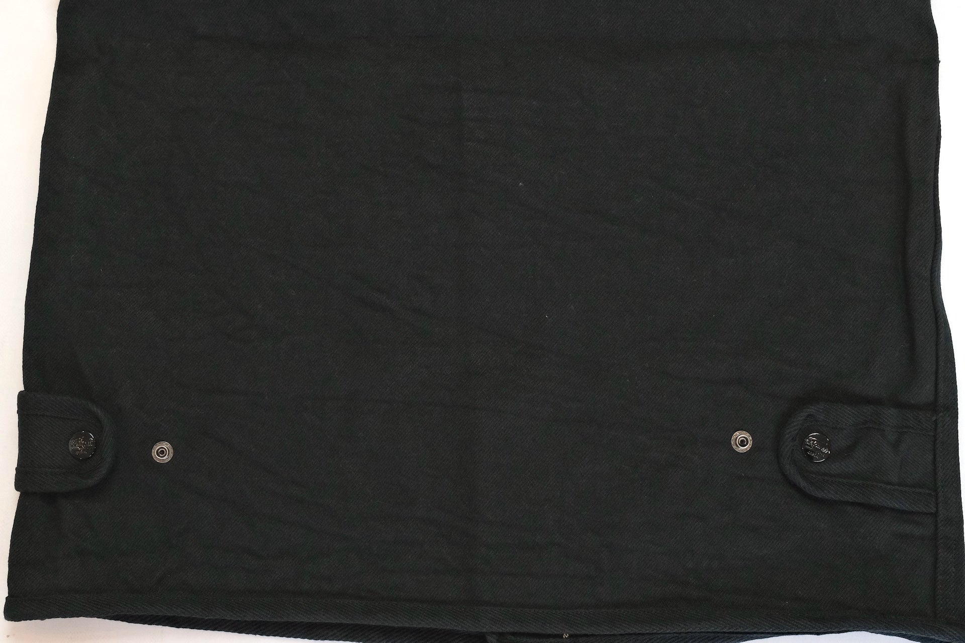 Samurai 17oz Selvage Denim Worker's Vest (Black)
